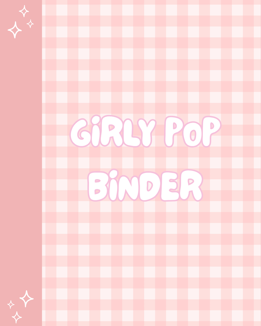 Girly Pop Binder