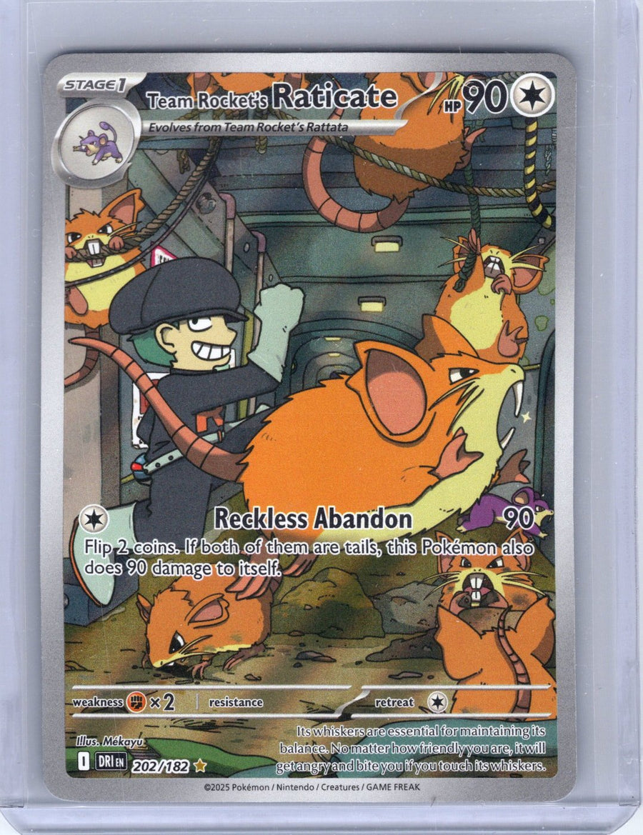 Team Rocket's Raticate 202/182