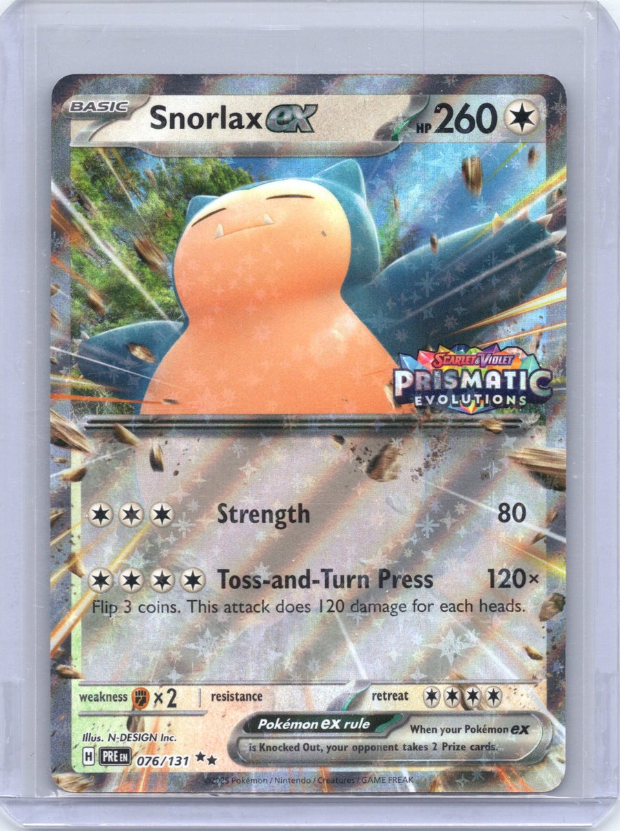 Snorlax ex 76/131 (stamped promo)