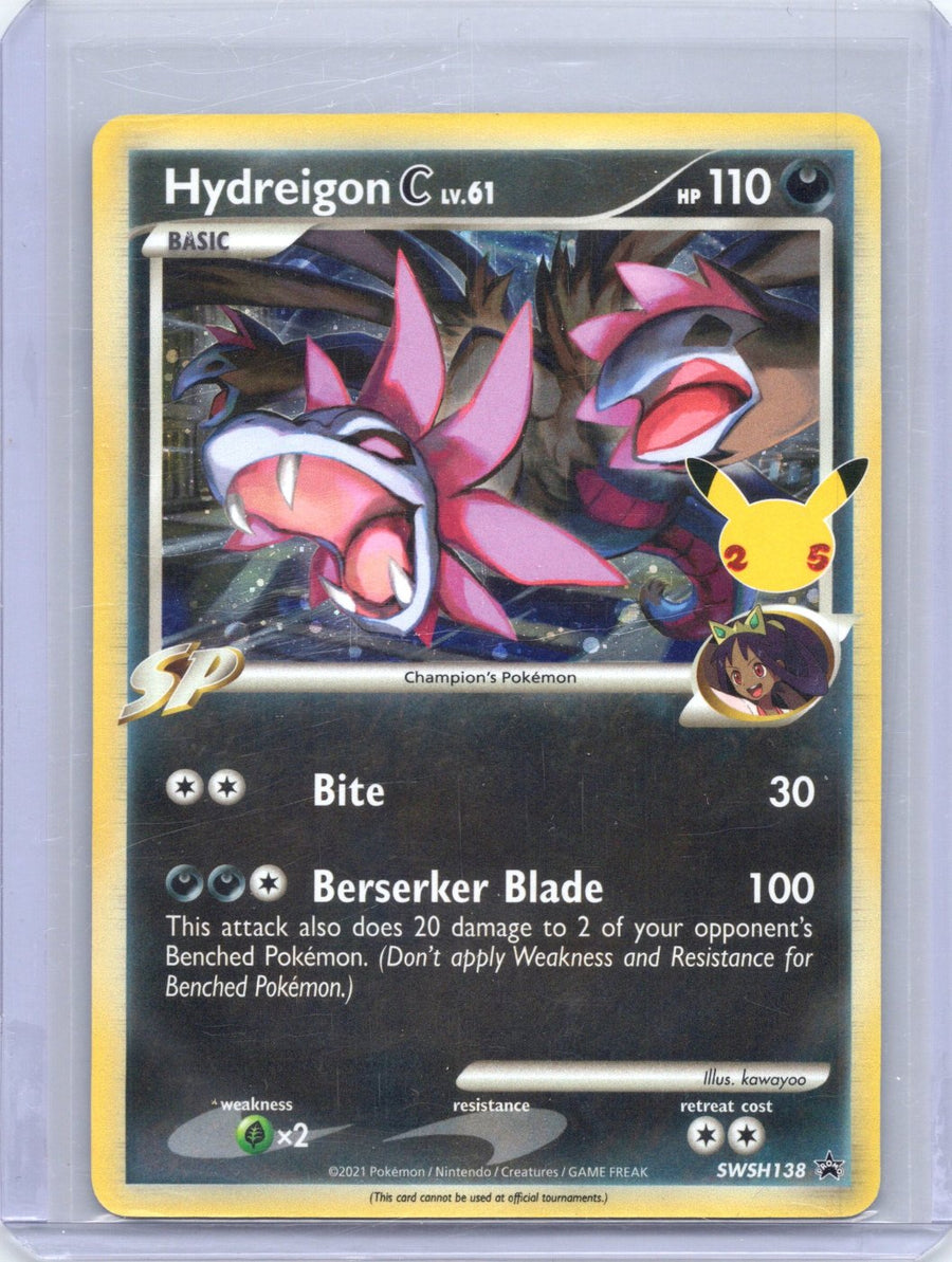 Hydreigon C lv.61 SWSH138 (stamped promo)
