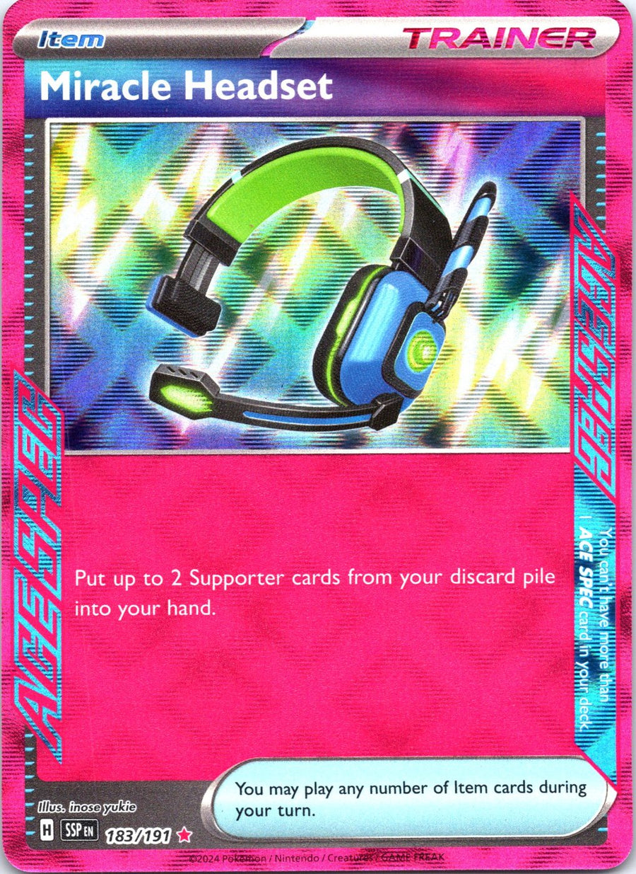 Miracle Headset 183/191