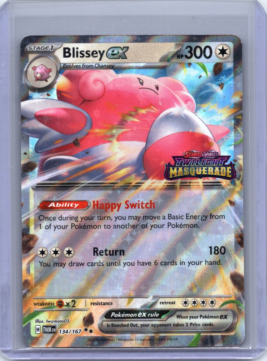 Blissey ex 134/167 (stamped promo)