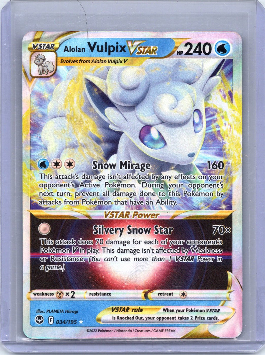 Alolan Vulpix VSTAR 34/195