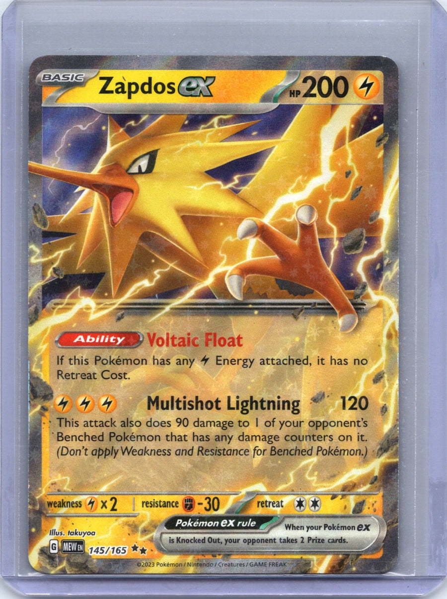 Zapdos ex 145/165