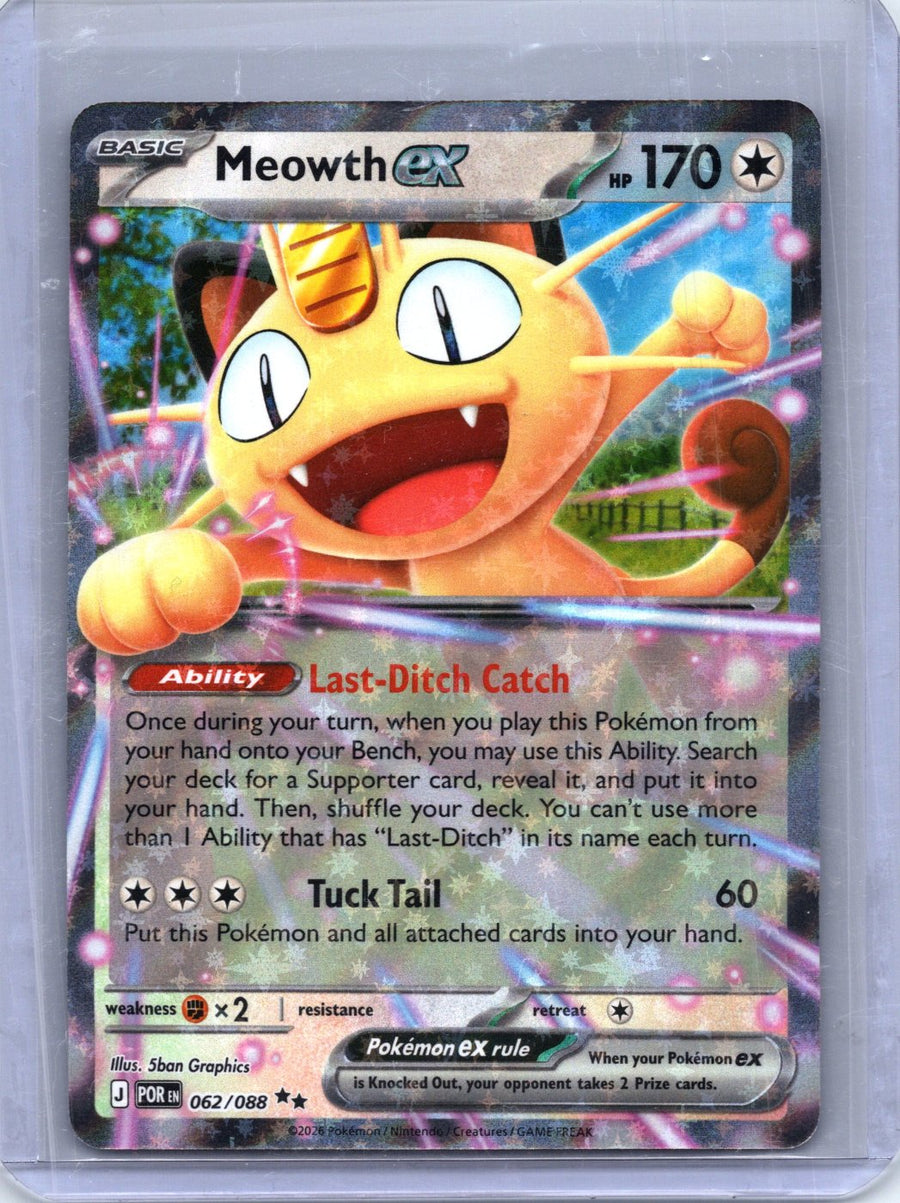Meowth ex 62/88
