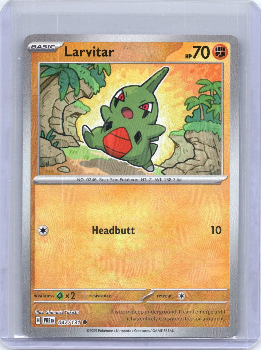 Larvitar 047/131 (Master Ball Pattern)