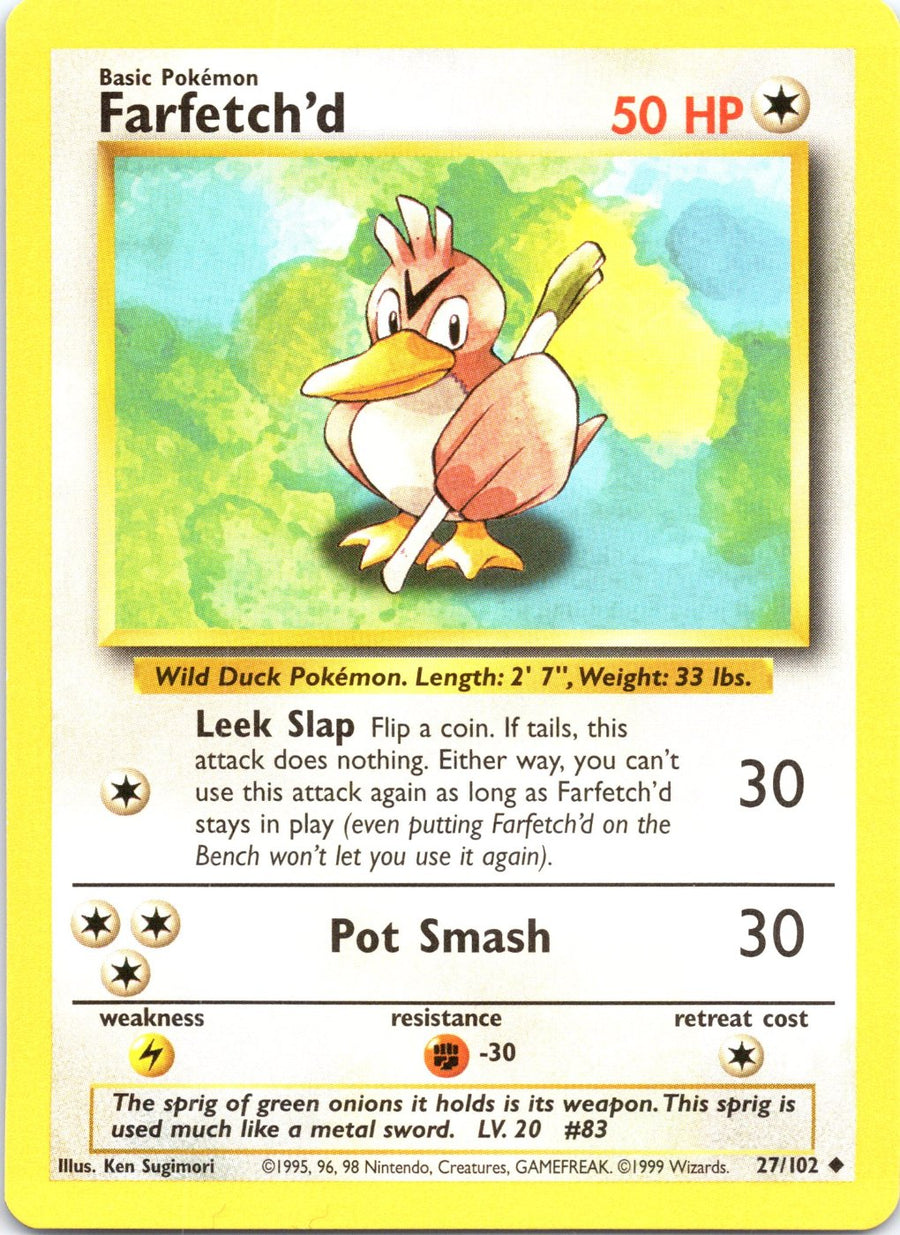 Farfetch'd 27/102