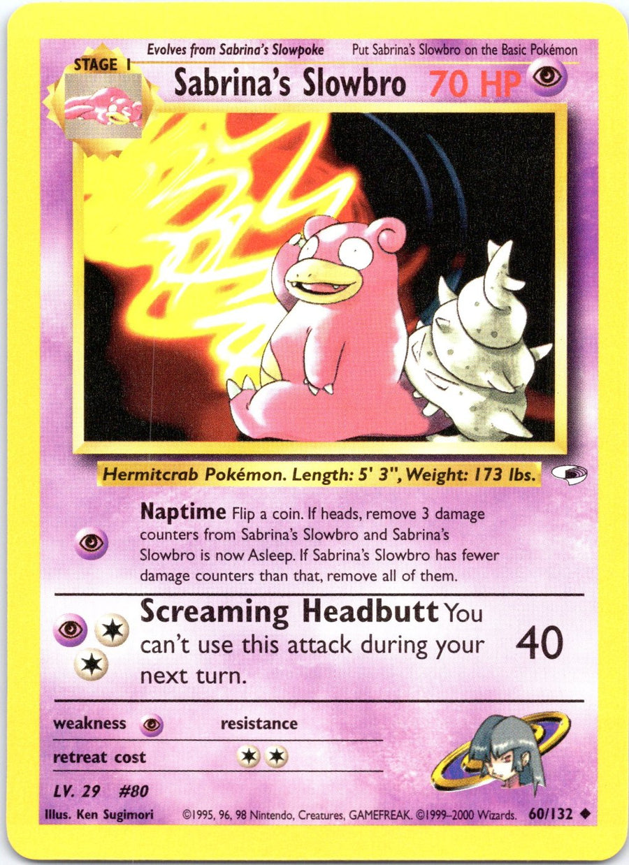 Sabrina's Slowbro 60/132
