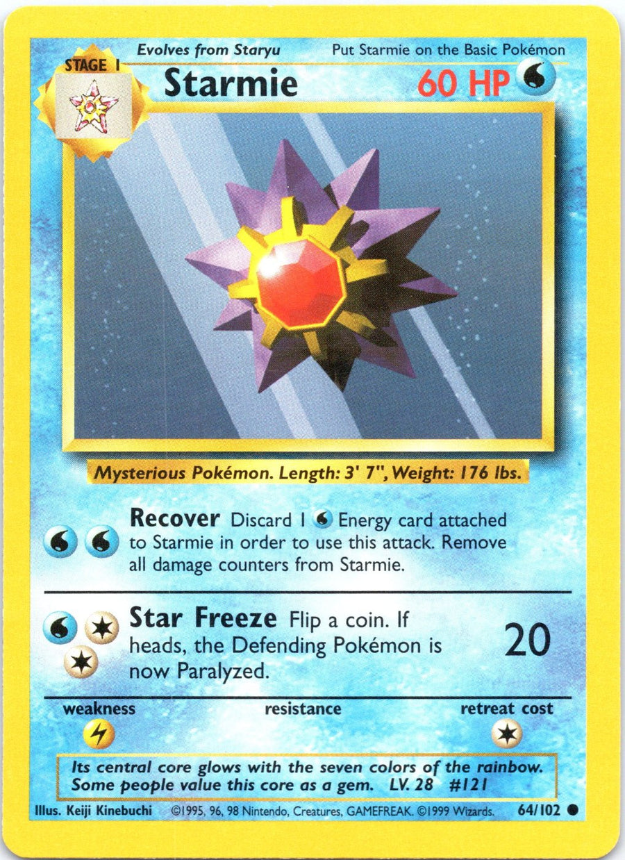 Starmie 64/102