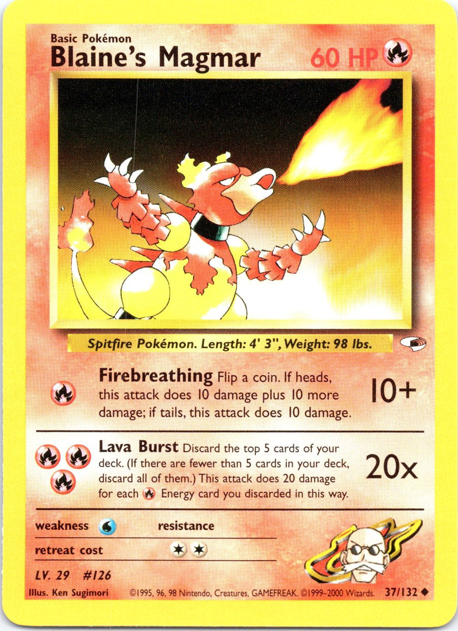 Blaine's Magmar 37/132