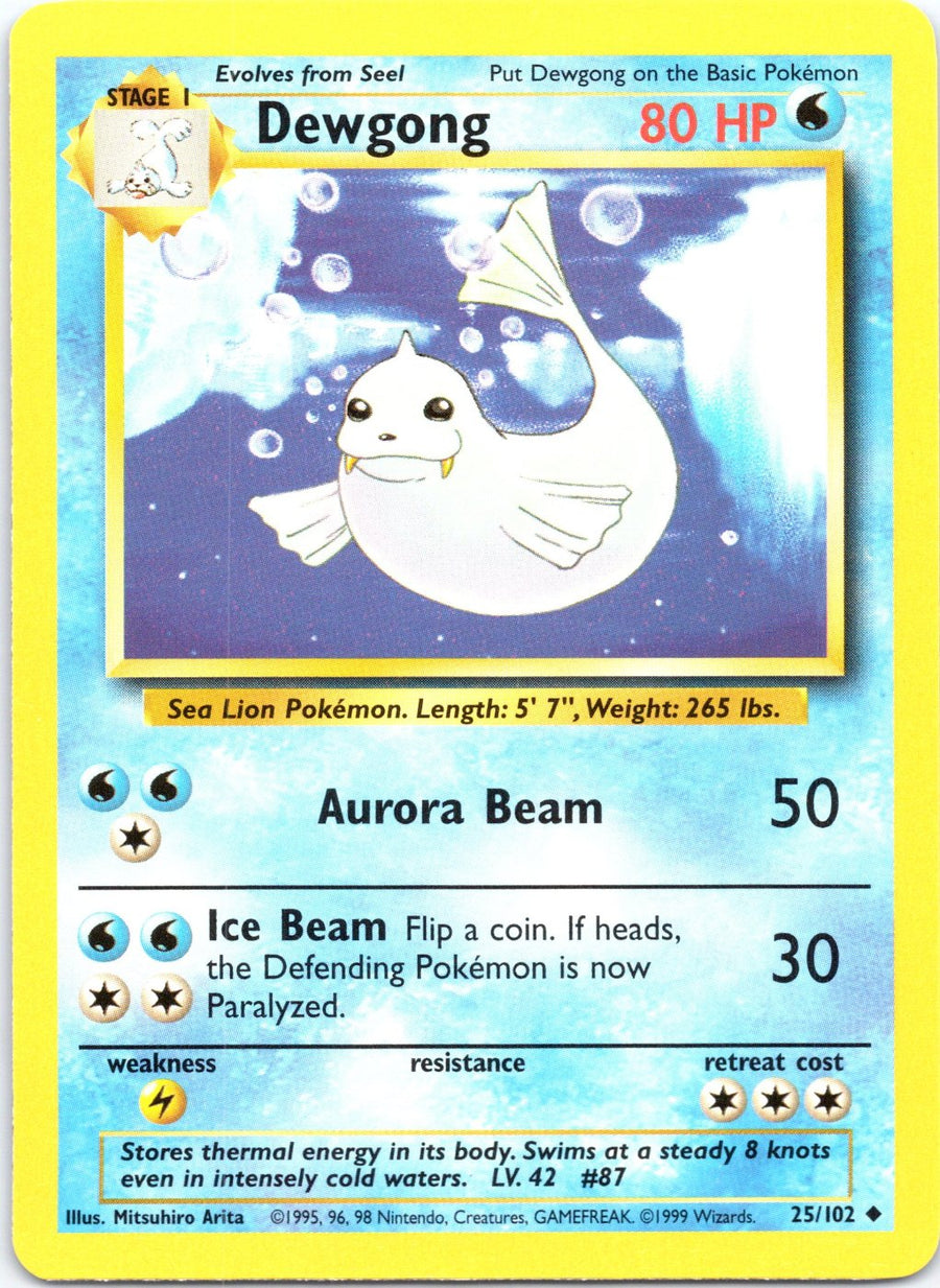 Dewgong 25/102