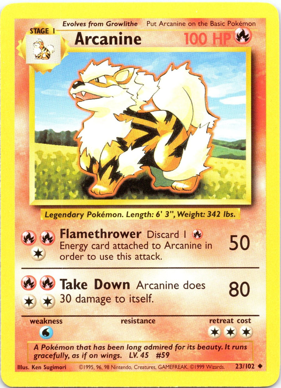 Arcanine 23/102