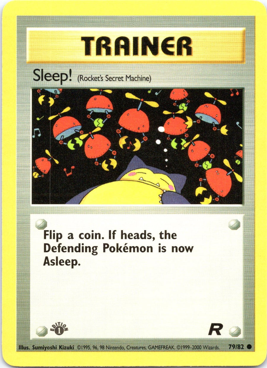 Sleep! (Rocket's Secret Machine) 79/82