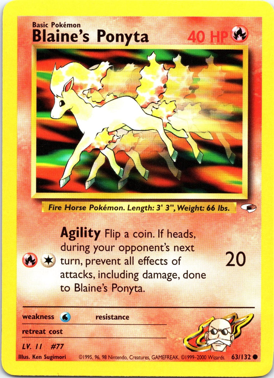 Blaine's Ponyta 63/132