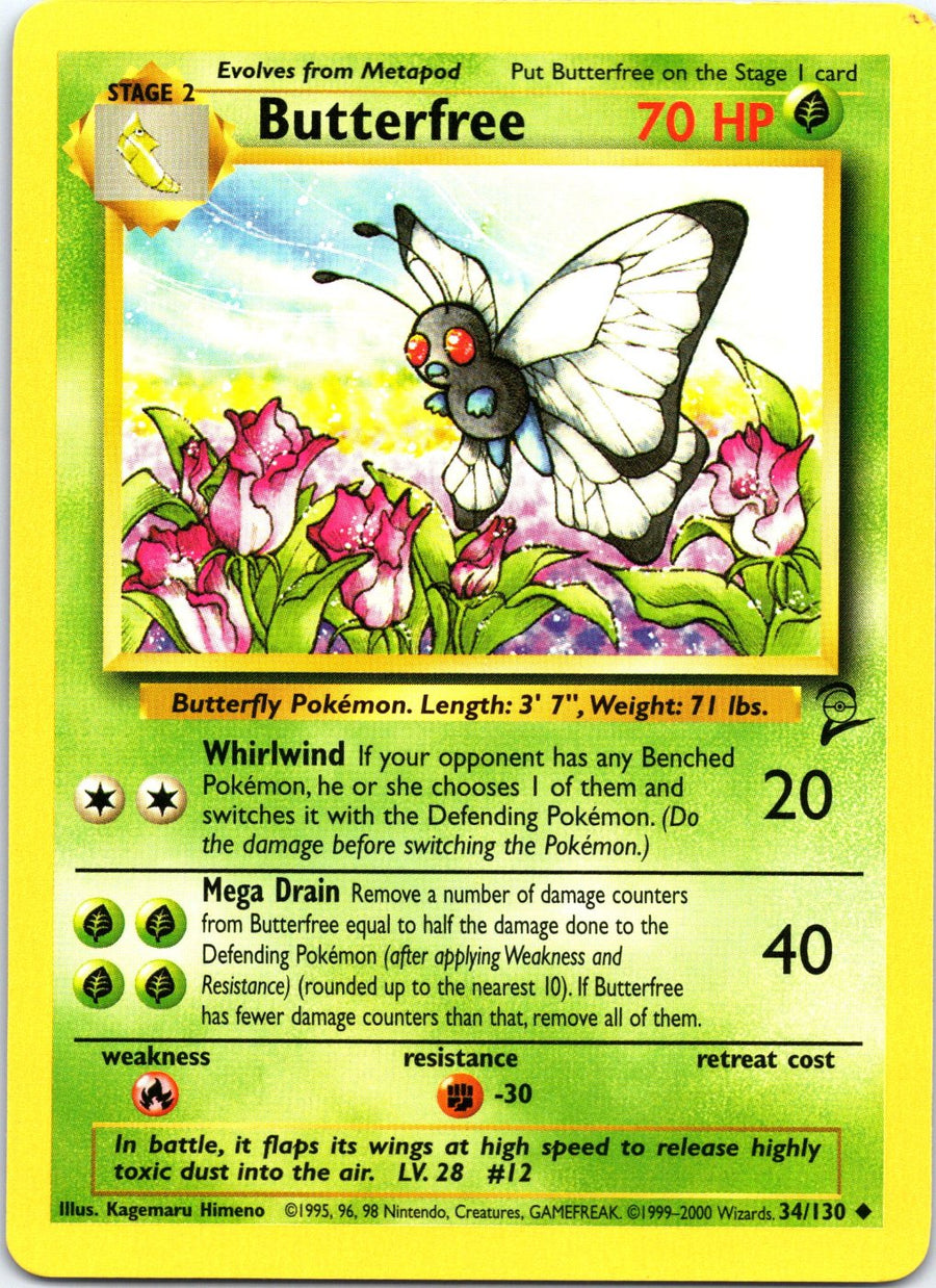 Butterfree 34/130