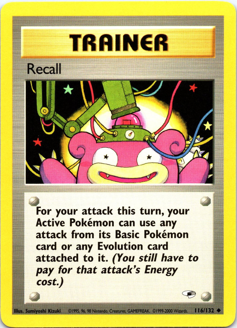 Recall 116/132
