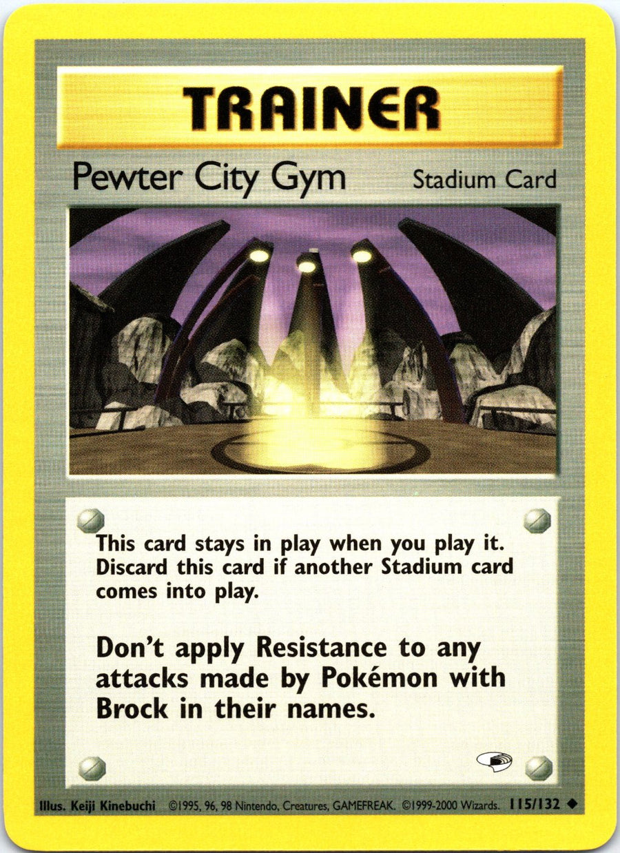 Pewter City Gym 115/132