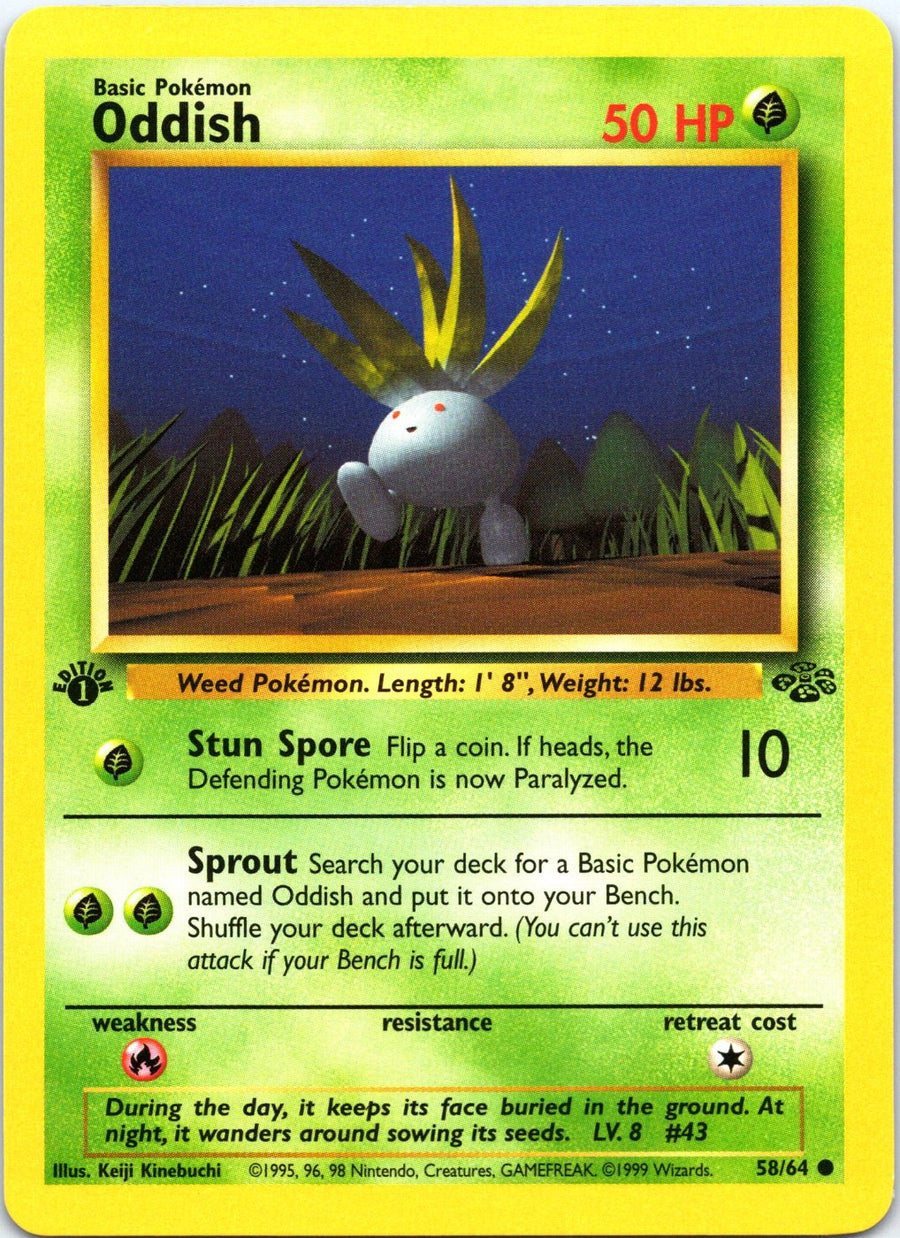 Oddish 58/64