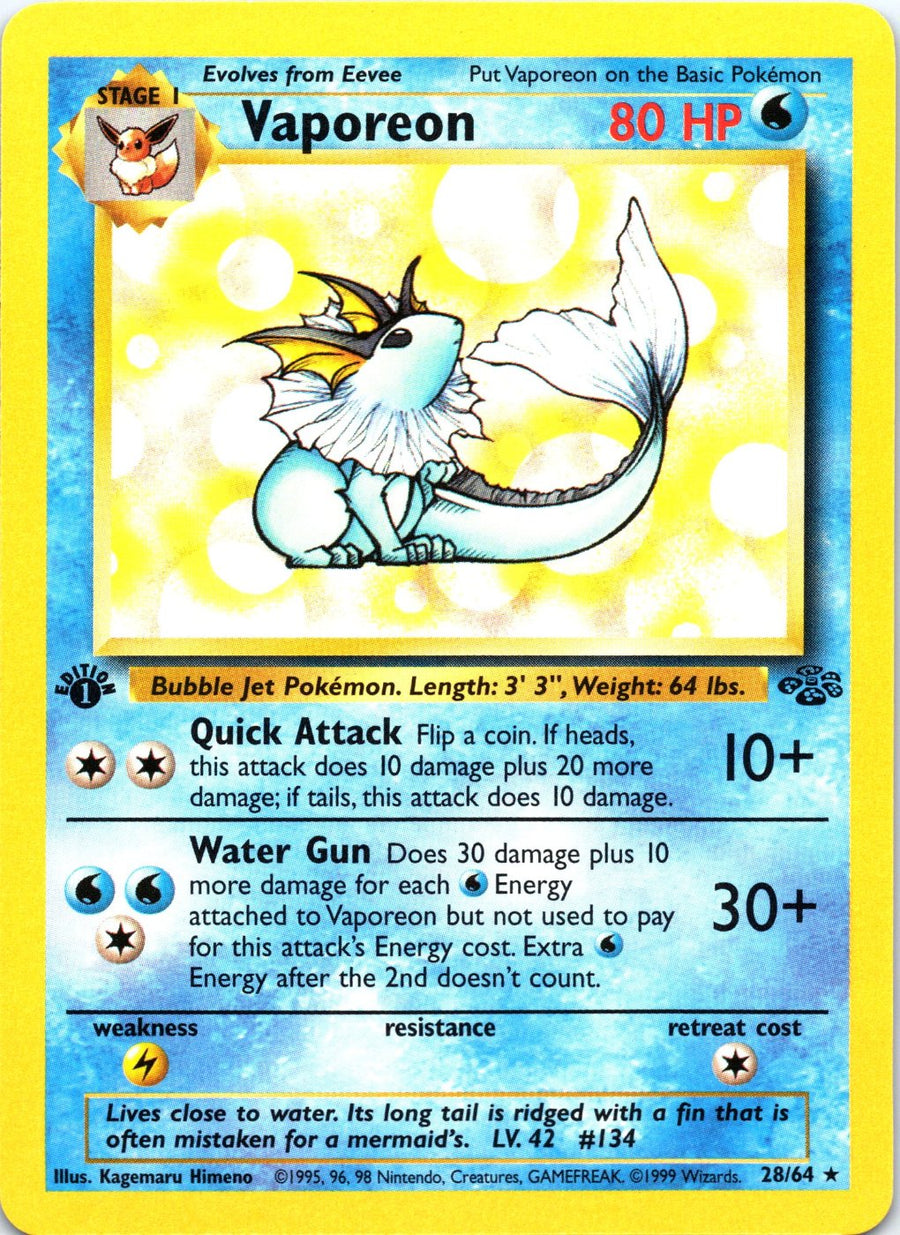 Vaporeon 28/64
