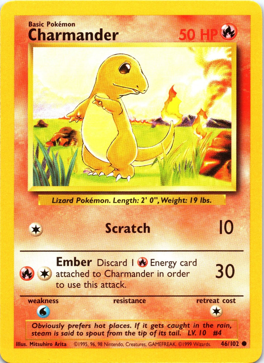 Charmander 46/102
