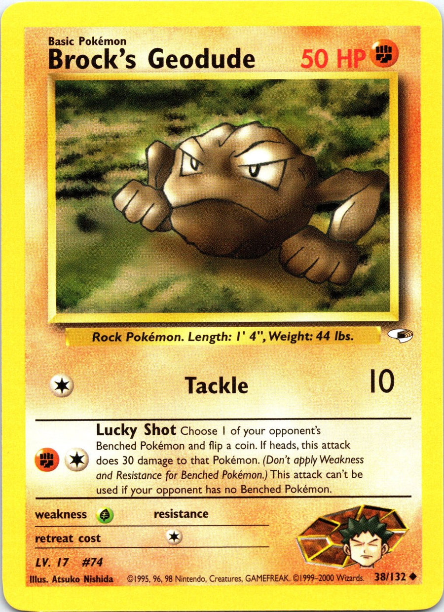 Brock's Geodude 38/132