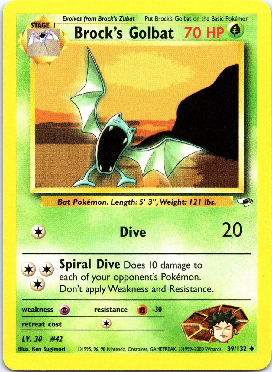 Brock's Golbat 39/132