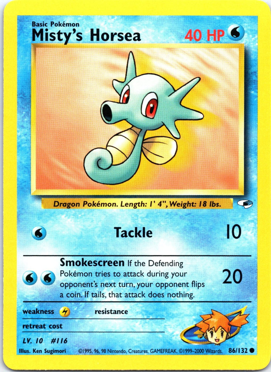 Misty's Horsea 86/132