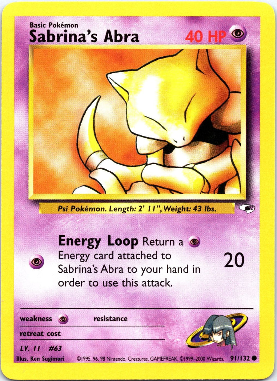 Sabrina's Abra 91/132