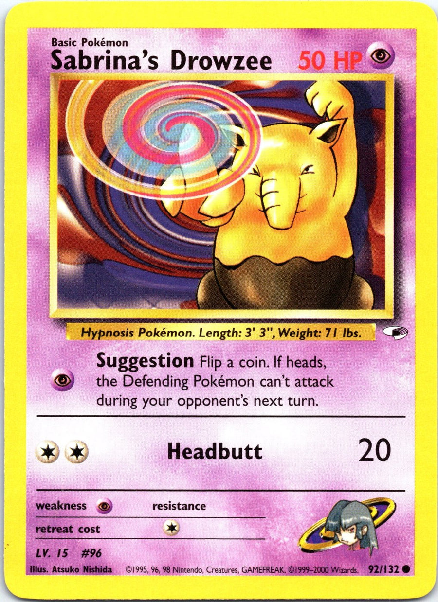 Sabrina's Drowzee 92/132