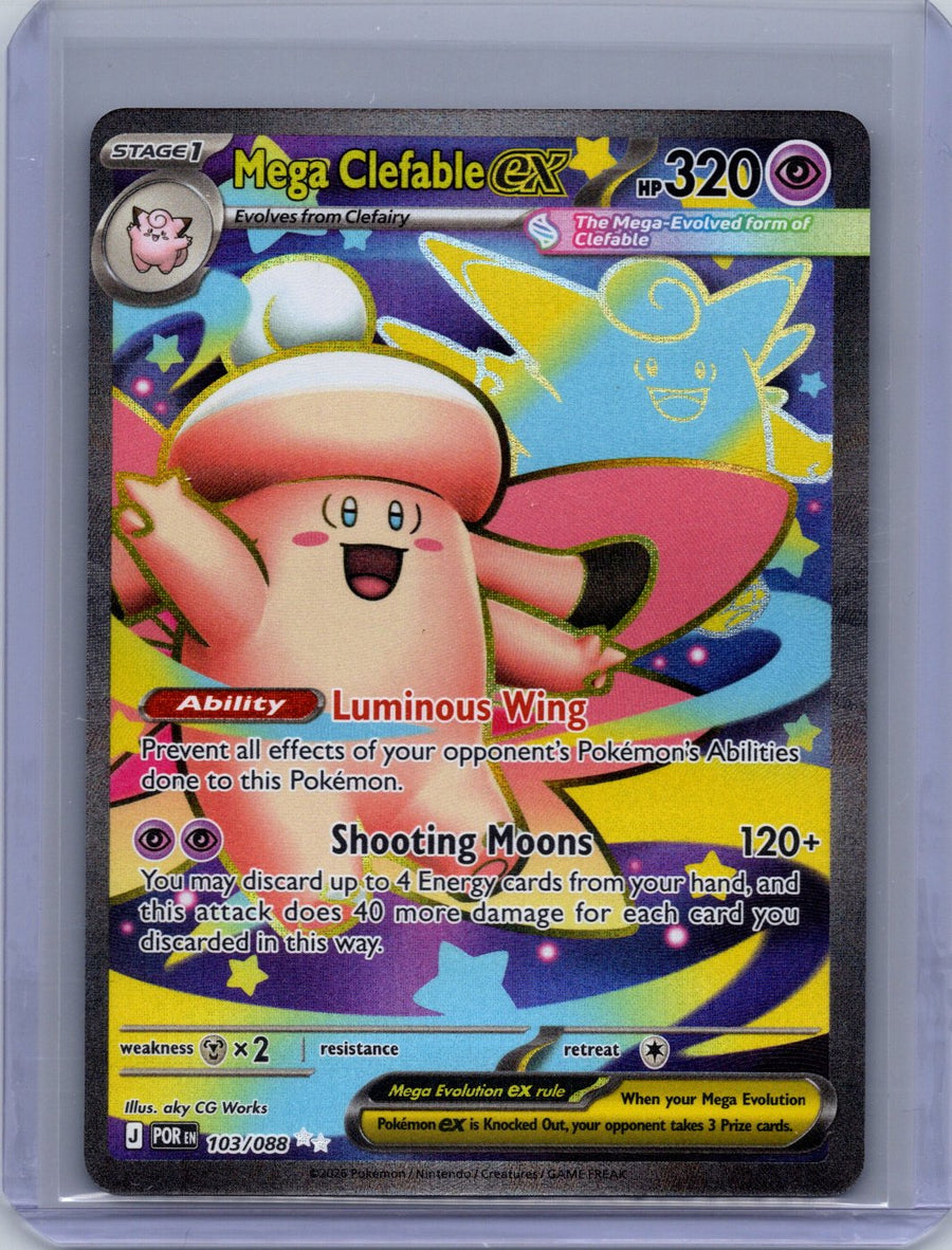 Mega Clefable ex 103/088