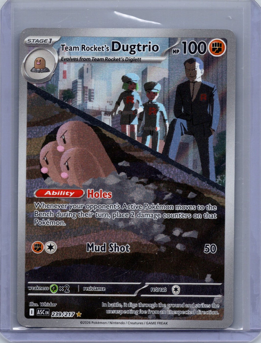 Team Rocket's Dugtrio 239/217