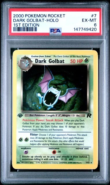 Dark Golbat 7/82 (1st Edition)