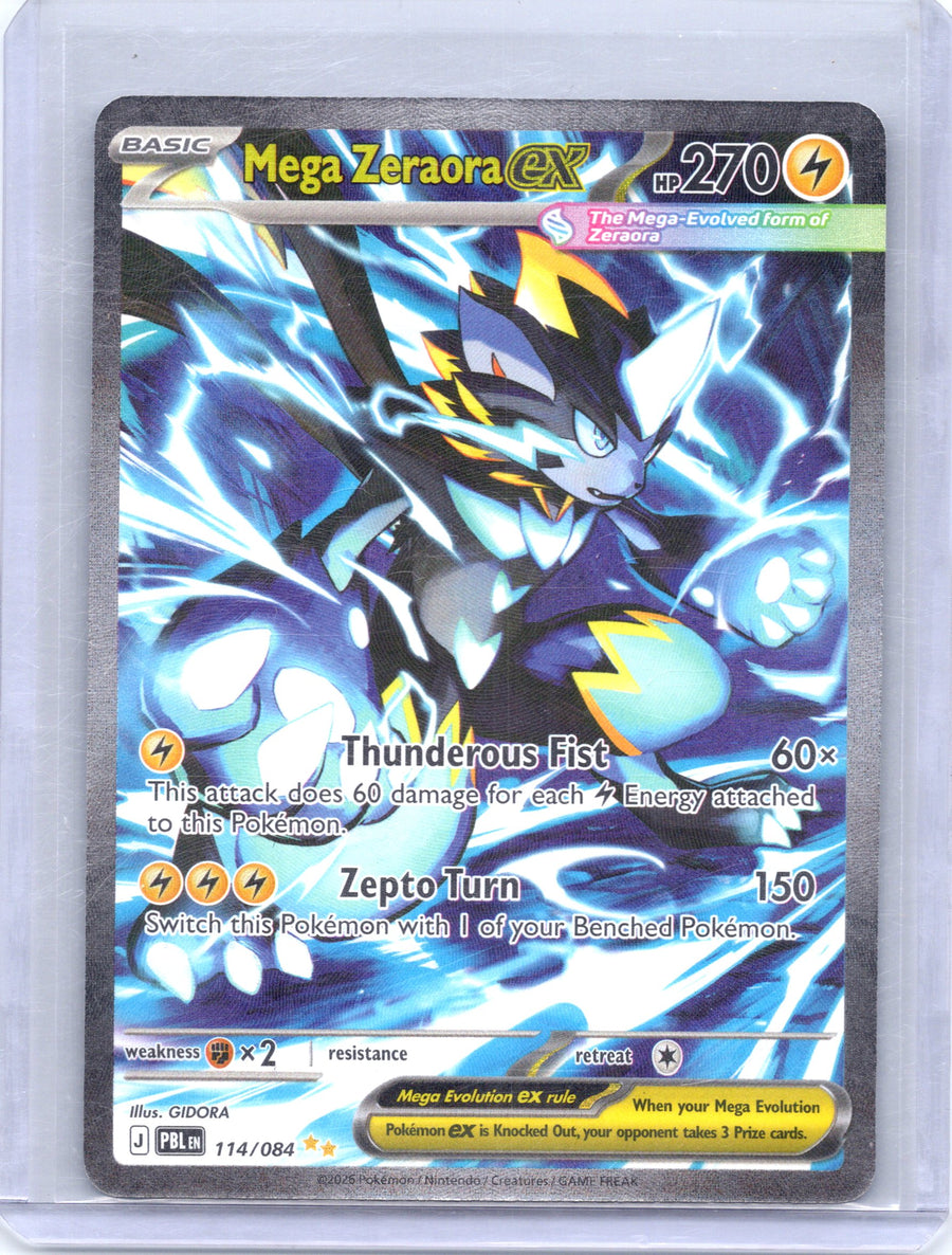 Mega Zeraora ex 114/084