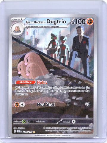 Team Rocket's Dugtrio 239/217