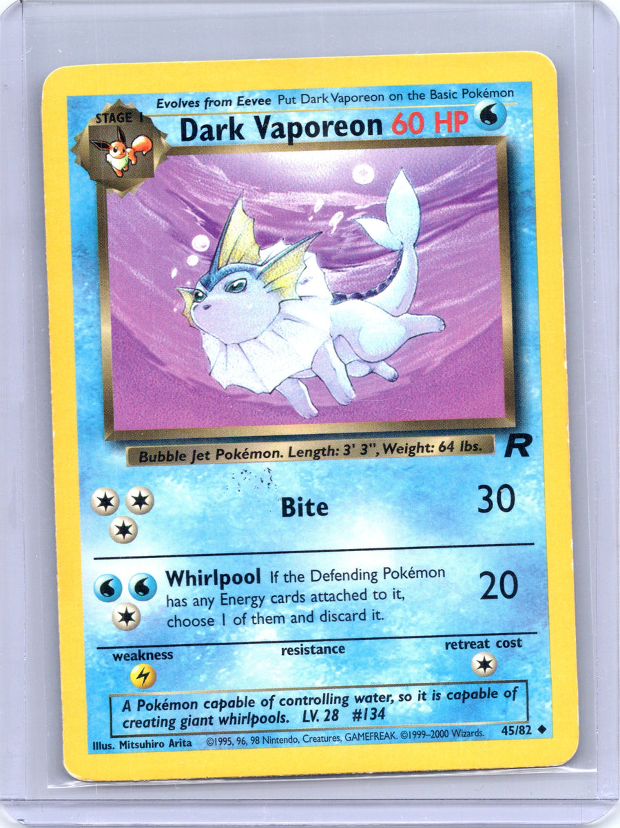 Dark Vaporeon 45/82