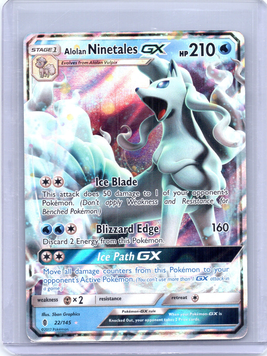 Alolan Ninetales GX 22/145