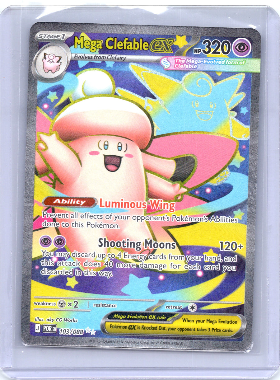 Mega Clefable ex 103/088