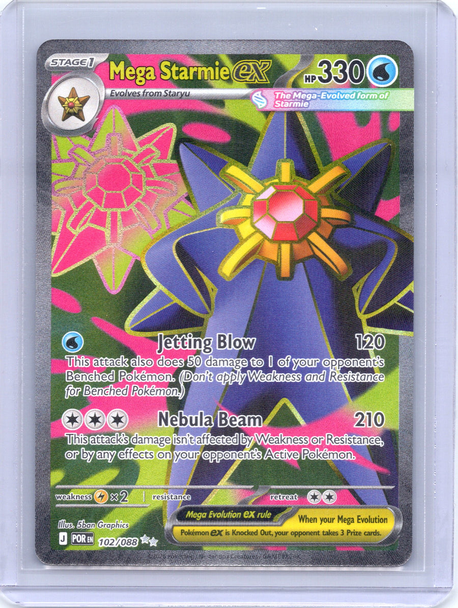 Mega Starmie ex 102/088