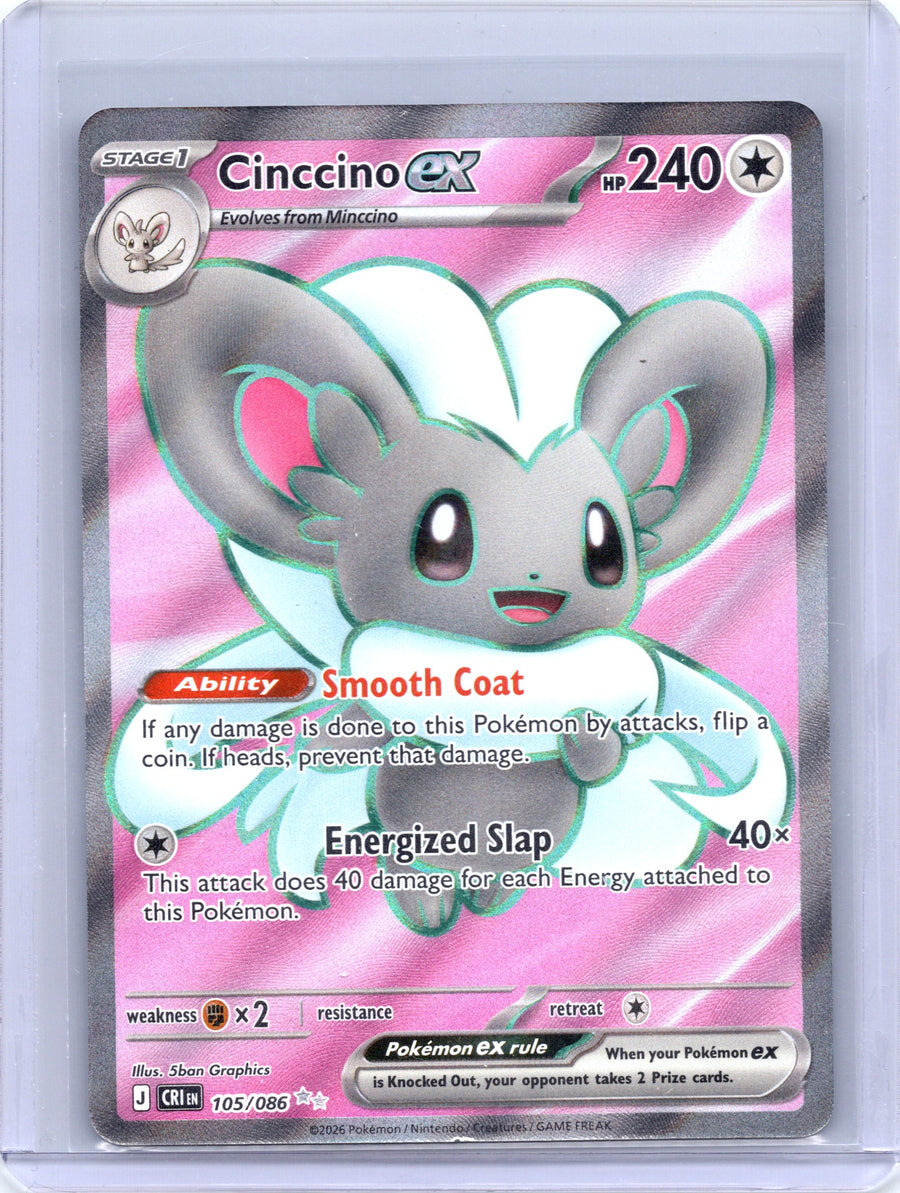 Cinccino ex 105/086