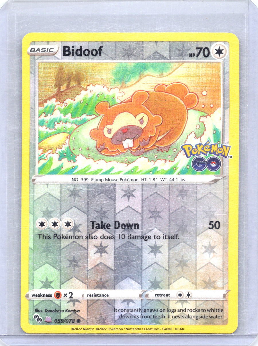 Bidoof (Peelable Ditto) 059/078